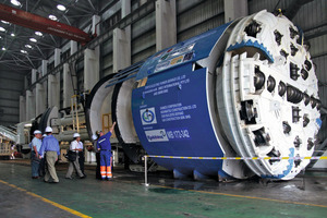  Three 5.23 m diameter Main Beam TBMs are excavating up to 721 m per month in Malaysia 