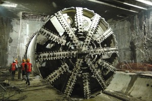  6 On May 21, 2010, a 10.2 m diameter EPB broke through into the first cut and cover station of the Mexico City Metro’s Line 12 