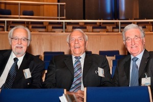  Prof. Dr.-Ing. Dr.h.c. Ernst-Ulrich Hiersche, Dr.-Ing. Eduard Hamm, Ass. Wilhelm Brand (v.li. nach re.) 