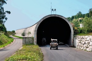  Versuchstunnel San Pedro de Anes in Spanien  