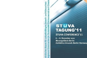  Programme brochure for the STUVA Conference ‘11 