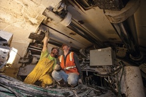  6 The UNWI sewer tunnel was completed with record rates by the Traylor/Shea JV, who attributed the high advance rates, in part, to the continuous conveyor system 