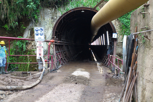  Power plant tunnel in Costa Rica 