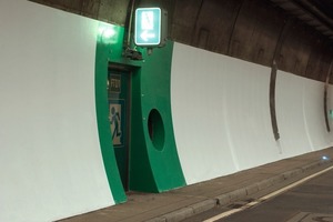  Brightening up the Heslach Tunnel with Sikagard-260 WPU, a coating, which is open to water vapour diffusion, carbonisation reducing and dirt-repellent. 