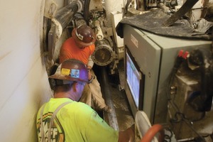 5  The 5.8 km long UNWI tunnel was completed in December 2009, after the TBM achieved record advance rates for a soft ground machine in the 4 to 5 m diameter range 