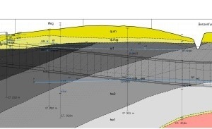  Bautechnischer Längsschnitt „Kleine Wendlinger Kurve“ 