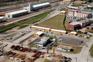  Rail technology installation yard in Bodio  