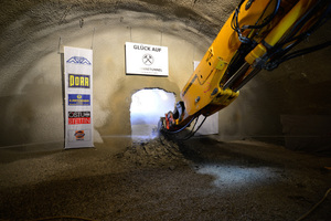  The breakthrough of the Steinbühl Tunnel was achieved at the Todsburg portal on 21 September 2015 