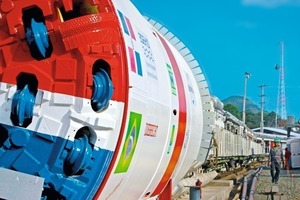  Showing colors: For the first time, Carribbean project owners rely on a Double Shield TBM by Herrenknecht  