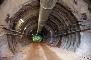  2 Steel girders to be installed every 3 ft (91 cm) for structural support of the tunnel 