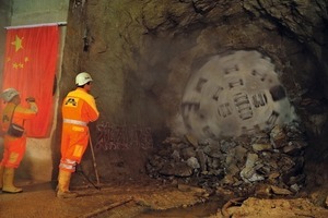  China’s 25.4 km (15.8 mi) long Pinglu tunnel, excavated with one Robbins TBM, was one of the world’s longest single-drive tunnels 