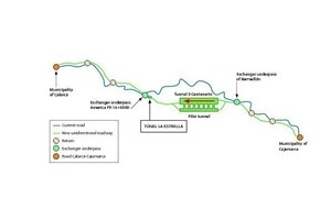  Layout of the Calarcá-Cajamarca Tunnel/COL 