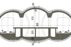  Low construction height of the Veleslavin Station binocular structure minimized the excavation exposure to the upper deluvial sediments 