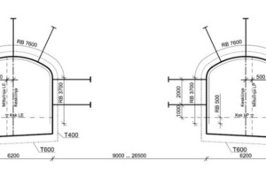  Metro tunnel profile 