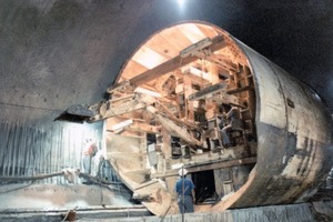  Single-track open face TBM used for the São Paulo Metro Line 1 in the 1970s 