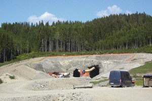  3  The portals of the Snaraberg Tunnels 