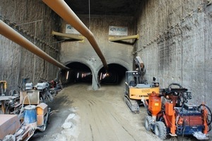  Der Vortrieb im Tunnel A unter dem Malinov Boulevard schreitet voran 