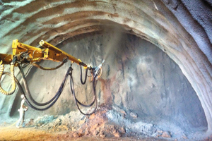  Shotcrete application 