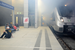  City-Tunnel Leipzig – Brandschutz-Vollübung mit Verletzten 