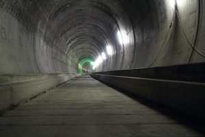  2 Completed tunnel bore in the Faido-Bodio West section 