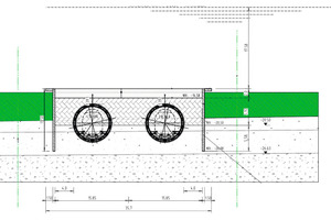  Undercutting the Canal Dock (cross-section) 