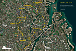  Layout of Metro Cityringen (Photo: Metroselskabet I/S) 