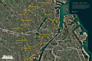  Layout Metro Cityringen (Foto: Metroselskabet I/S) 