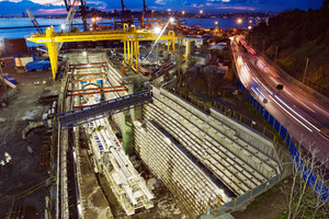  <div class="bildtext_en">Collective pioneering spirit, a trusting collaboration and ground-breaking tunnelling machinery are taking the tunnelling industry forward – for example at the Eurasia Tunnel project, which has overcome previous limits in several ways |</div> 