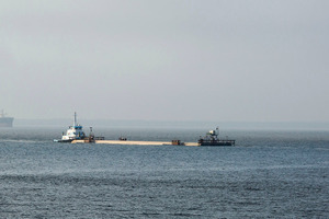  <div class="bildtext_en">The tunnel sections were transported 320 km by sea to their intended location</div> 