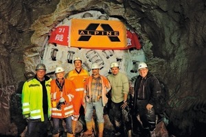  Alpine Bau GmbH utilized the Robbins Double Shield in complex geology of coal and sandstone, advancing at 70 m (230 ft) per day 