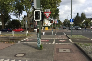 Track crossing in Düsseldorf  