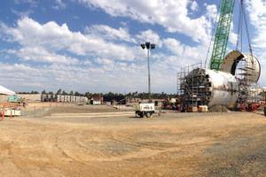  Die Vor-Ort-Montage mit dem OFTA-System wurde erfolgreich auf der Grosvenor-Baustelle durchgeführt. Die TBM konnte ihre Arbeit am ersten Tunnel im Dezember 2013 aufnehmen 