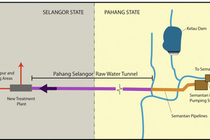  At 44.6 km long, the Pahang Selangor Raw Water Tunnel is one of Southeast Asia’s longest 