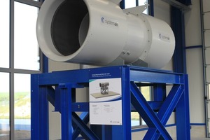  Thrust test stand for fans of up to 1,600 mm diameter 