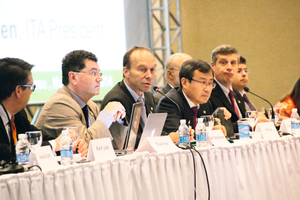  Søren Degn Eskesen, ITA president, chaired the second part of the General Assembly at Foz do Iguaçu, Brazil 