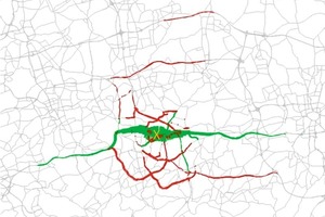  Load differences within a network section on account of a structure being closed [8]  