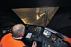  First test run in the Gotthard Base Tunnel 