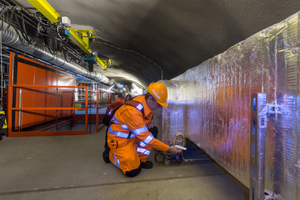  The ventilation system (the Faido MFS system is shown) is also controlled by the Tunnel Control System 