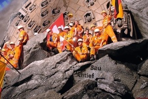  Main breakthrough on March 23, 2011 in the western bore of the Gotthard Base Tunnel 