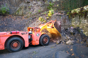  Underground loader in action 