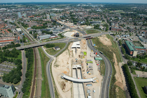  Portalbaustelle Europaplein im Juli 2014 