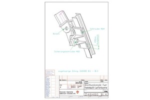  4&nbsp; Planning of the stop brackets 