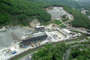  4  Sigirino installation yard for building the Ceneri Base Tunnel 