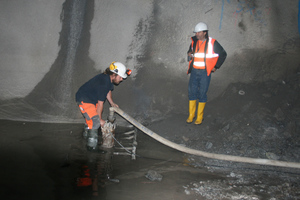  A SPT submersible pump is positioned 