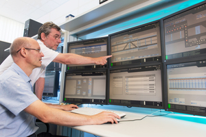  Das Tunnelleitsystem in den Tunnel-Control-Centern bildet sämtliche elektrischen Anlagen ab und ermöglicht deren Bedienung, ohne vor Ort sein zu müssen. Im Falle einer Fehlermeldung stellt der Technische Operator den Betrieb sicher 