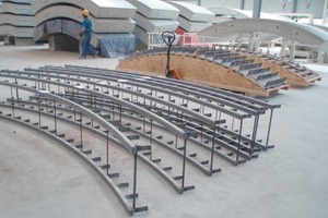  A pair of anchor rails as delivered 