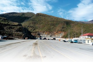  Thirra-Tunnel zwischen Albanien und dem Kosovo 