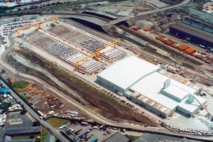  Temporary prefabrication facility, CTRL project, London 