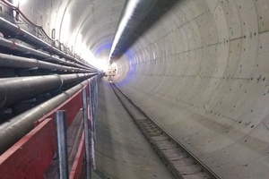  	Completed carcass section of the Rastatt Tunnel 