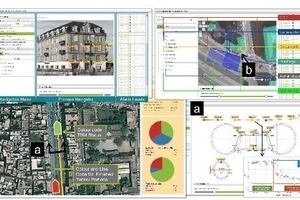  4	Die Software enthält Visualisierungstools für den sofortigen Zugriff auf Navigations-, Geotechnik- und Monitoringdaten 